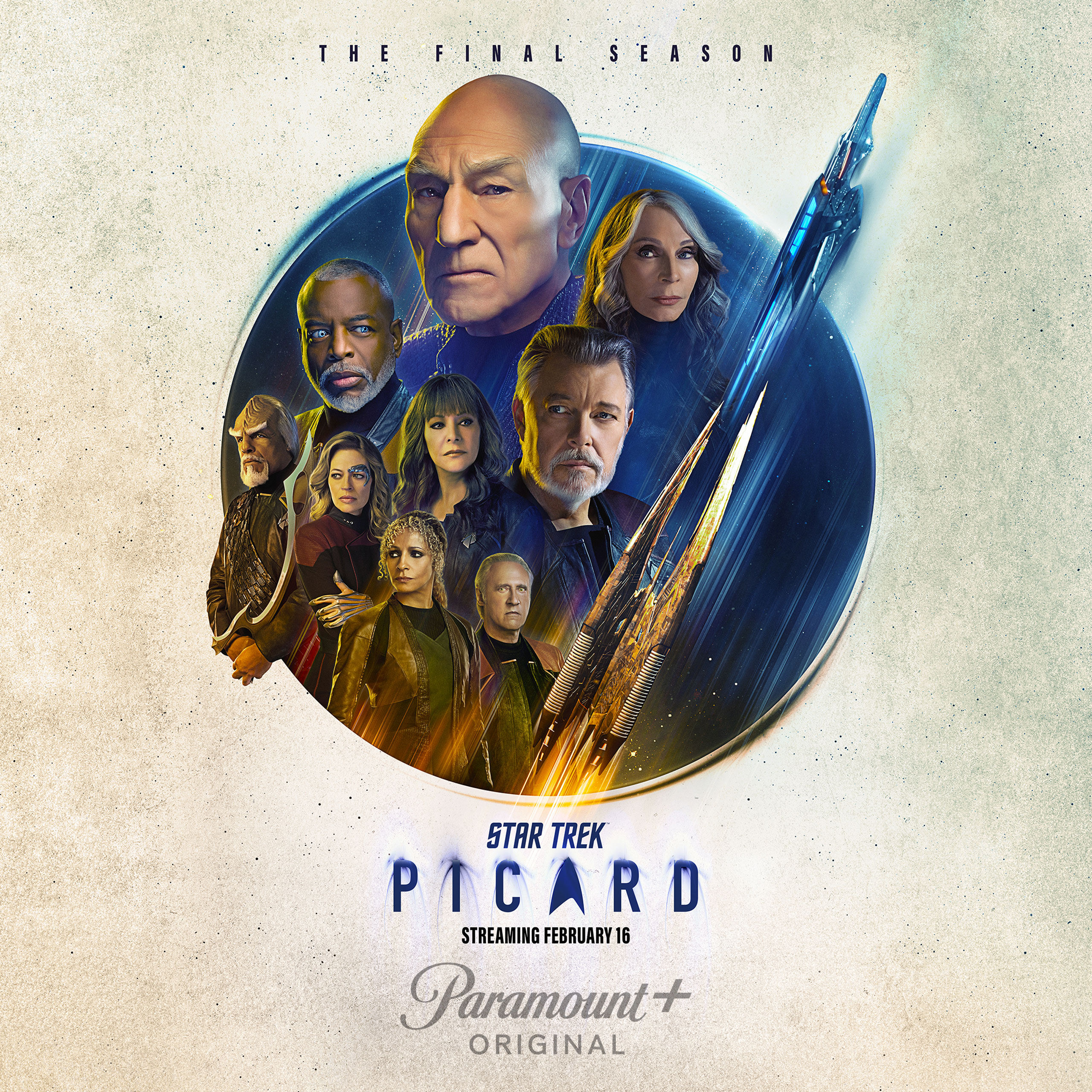 Star Trek: Picard Season 3 | Circle art for Social