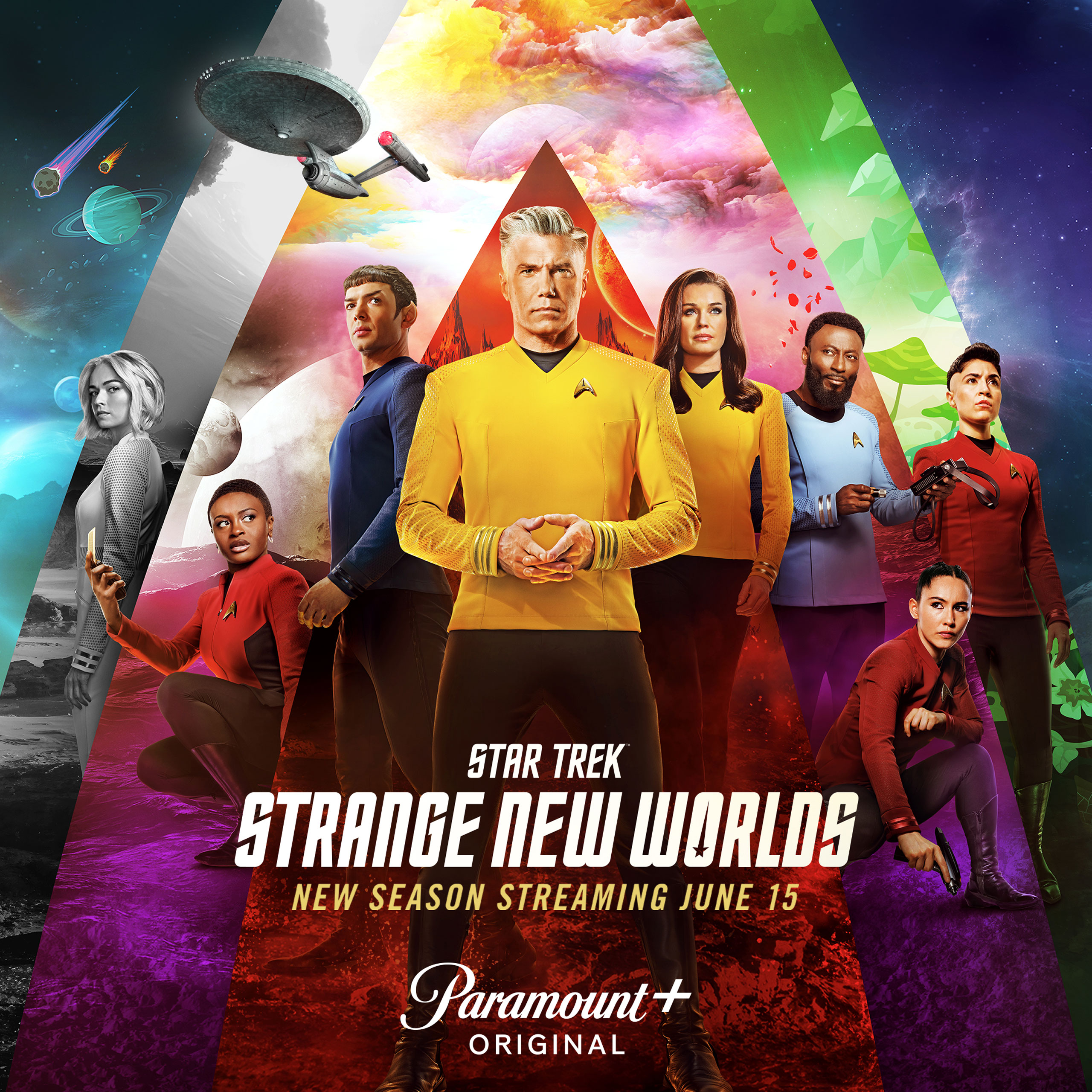 Star Trek: Strange New Worlds Season 2 | Ensemble Art